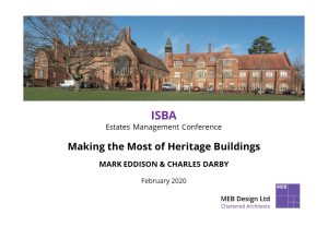 Making the Most of Heritage Buildings